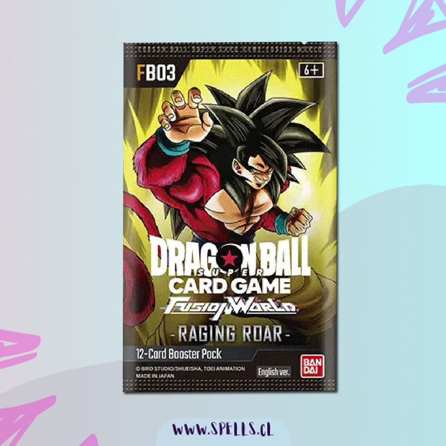 DRAGON BALL SUPER FUSION WORLD FB03 BOOSTER