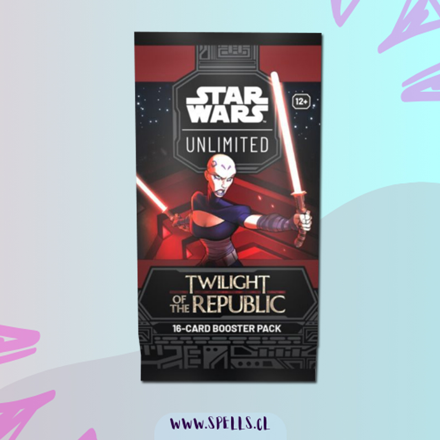 STAR WARS UNLIMITED - TWILIGHT OF THE REPUBLIC - SOBRE ESPAÑOL