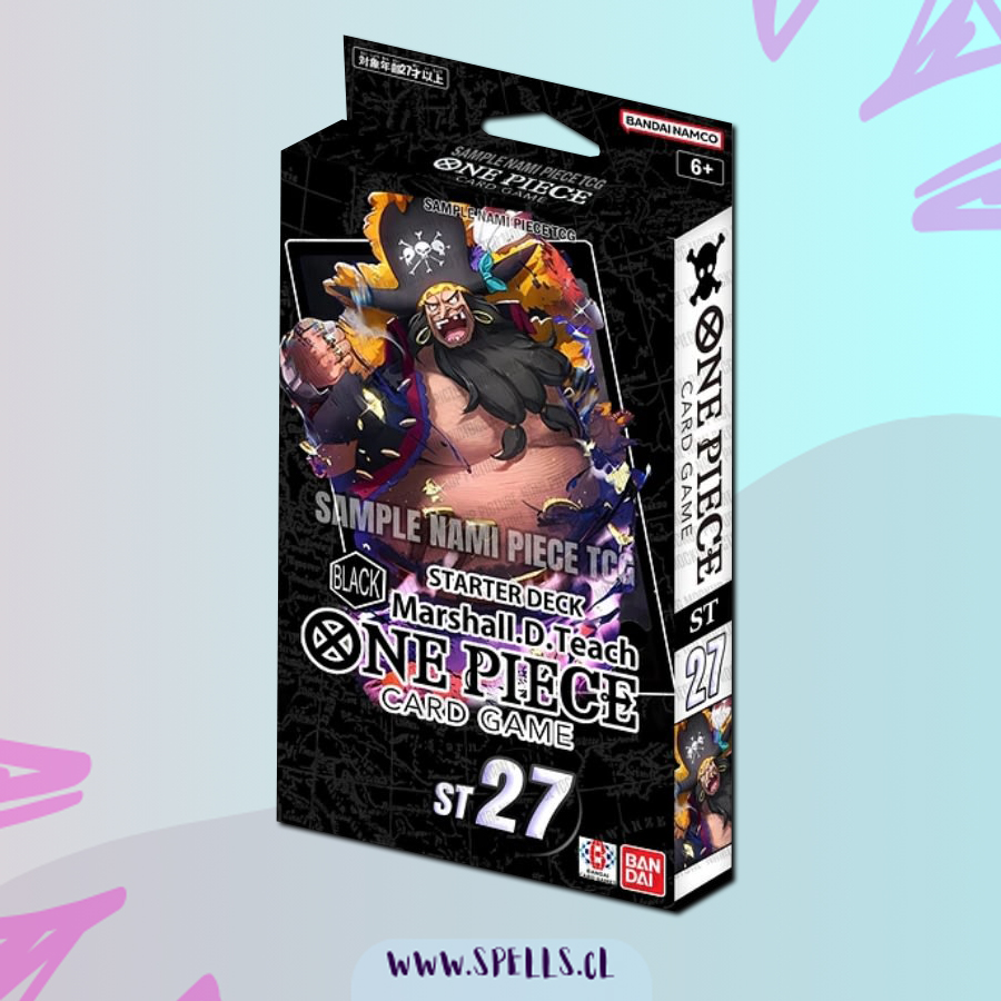 One Piece TCG: Starter Deck - ST27 - Marshall.D.Teach