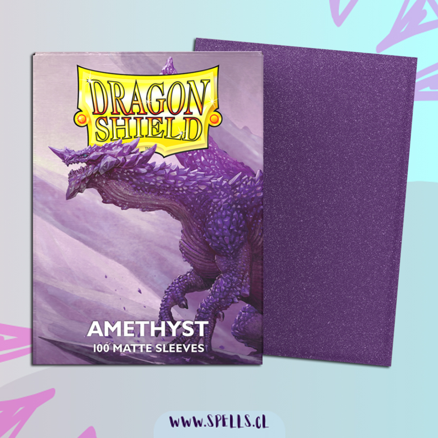 PROTECTORES DRAGON SHIELD MATTE X100 - Amethyst