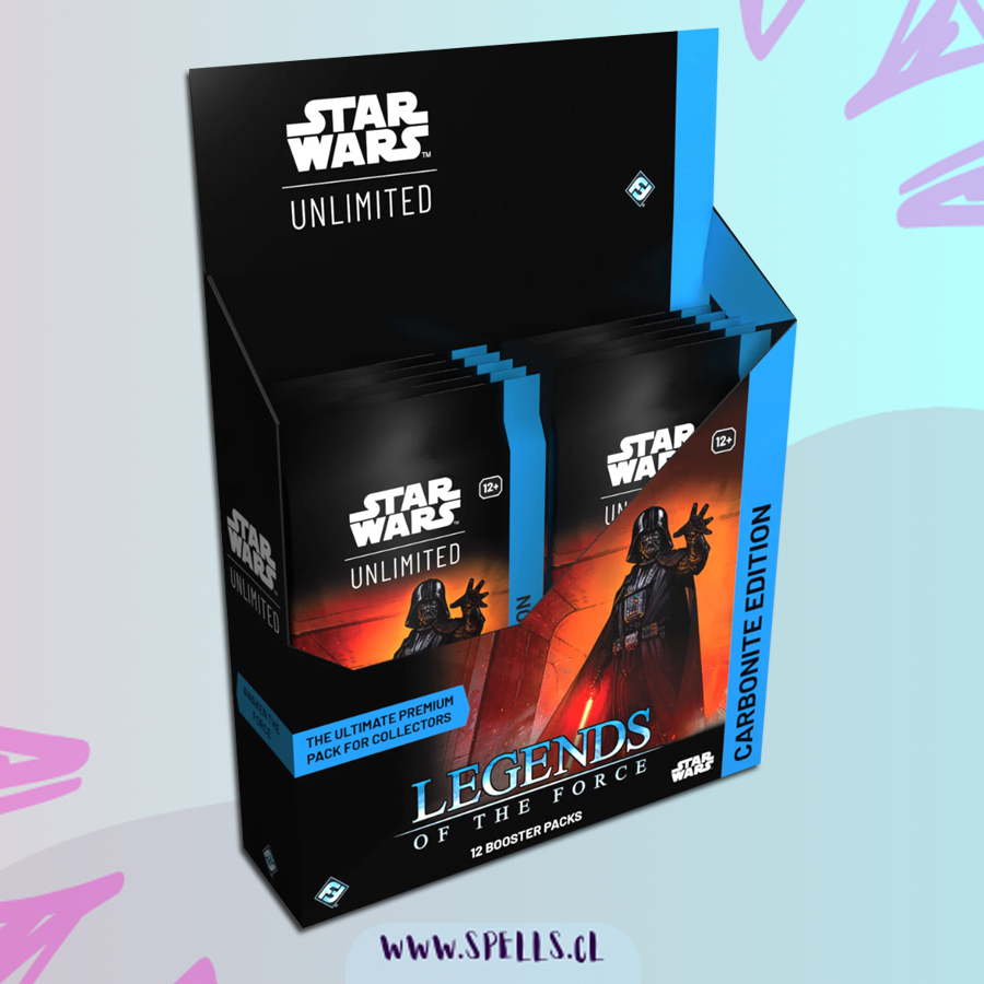 SWU: Legends of the Force – Carbonite booster Display