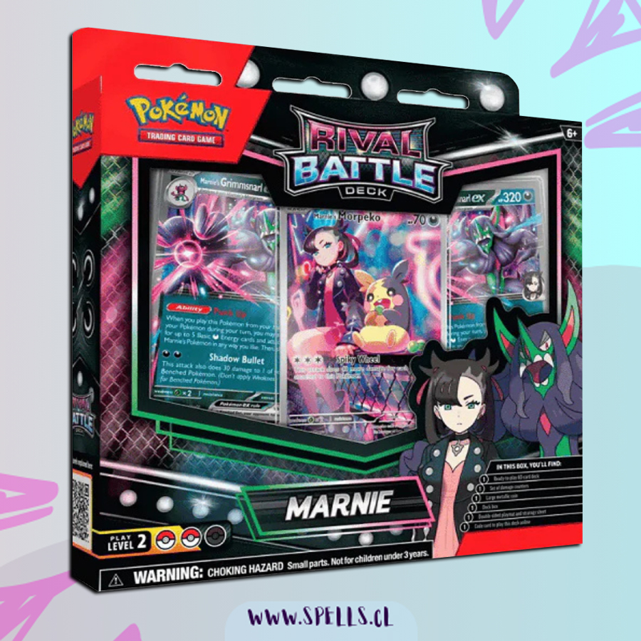 Pokémon TCG: Rival Battle Deck Marnie *Español*