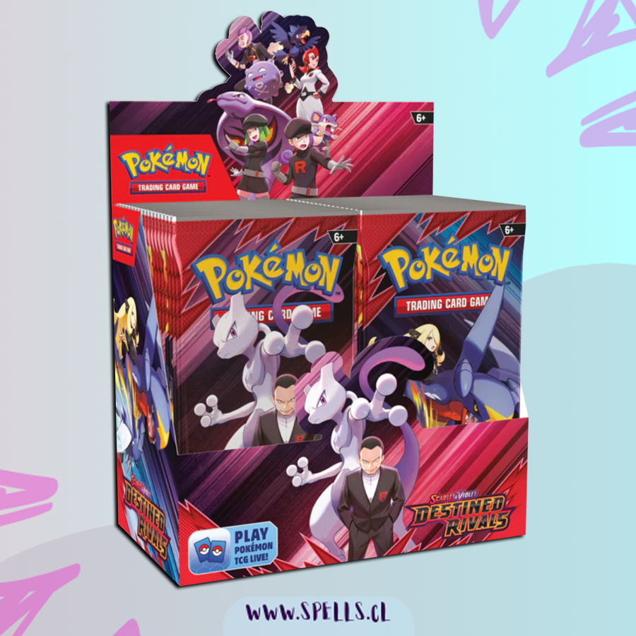Pokemon TCG: Scarlet & Violet - Destined Rivals Booster Display