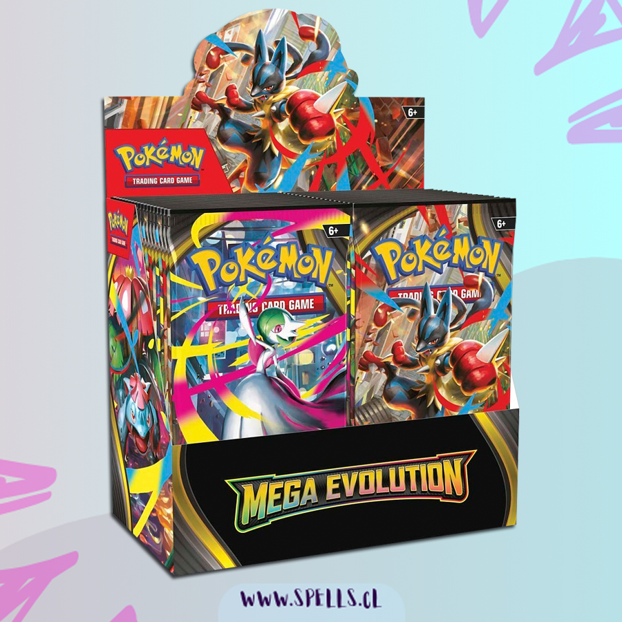 Pokémon TCG: Mega Evolution - Booster Display - Ingles
