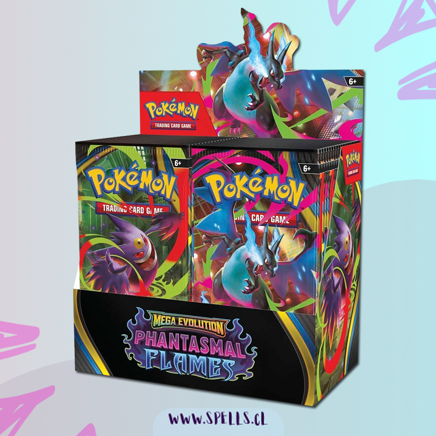 Pokemon TCG: Phantasmal Flames Booster Display