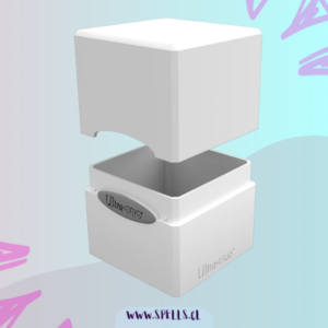 ULTRA PRO DECK BOX SATIN - White