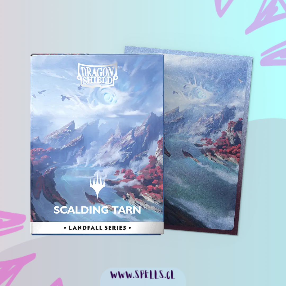 Dragon Shield Sleeves: Dual Matte Art - MTG Scalding Tarn