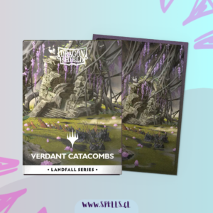 Dragon Shield Sleeves: Dual Matte Art - MTG Verdant Catacombs