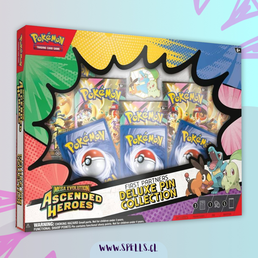 Pokemon TCG: First Partner - Deluxe Pin Collection
