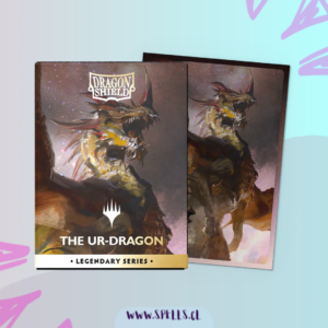 Dragon Shield Sleeves: Dual Matte Art - MTG UR Dragon
