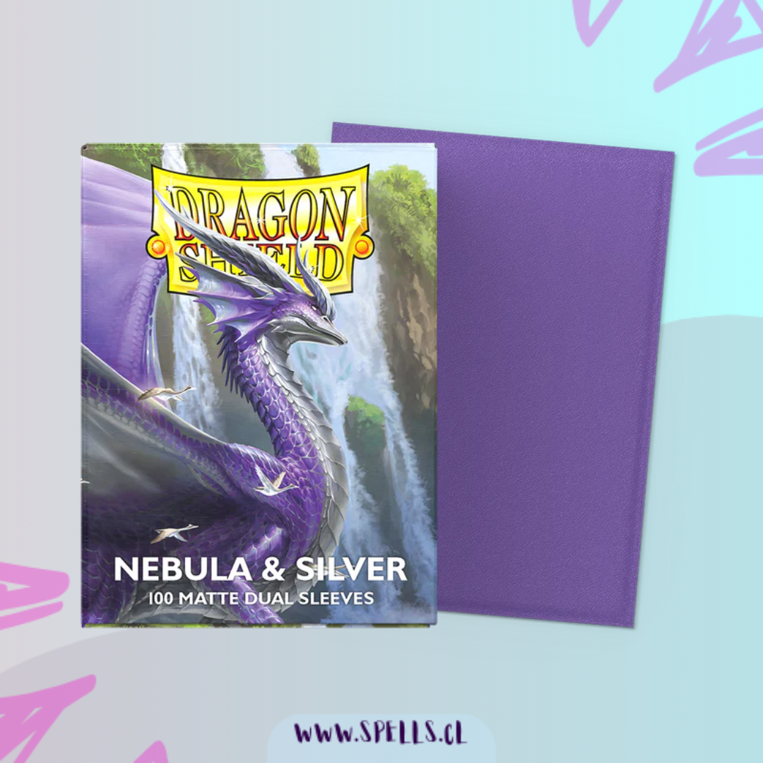 Dragon Shield Sleeves: Nebula Silver