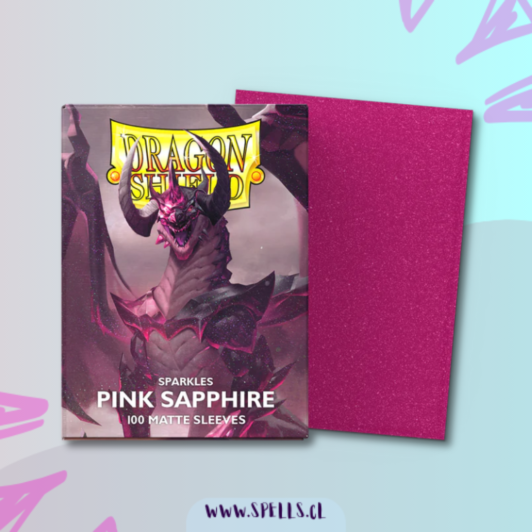 DRAGON SHIELD MATTE X100 - PINK SAPPHIRE
